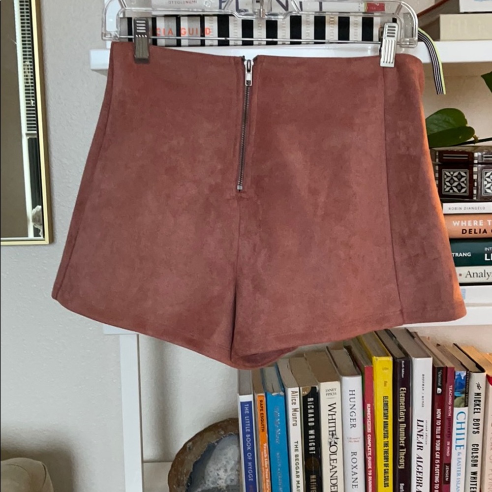Pink mini skort - Picture 2 of 4